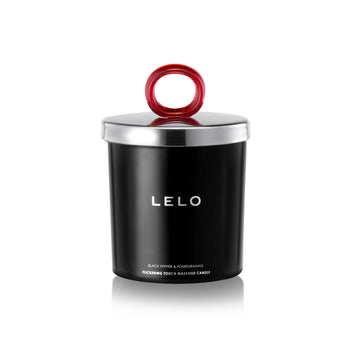 Lelo – Flickering Touch – Massagekerze mit schwarzem Pfeffer und Granatapfel