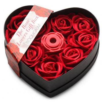 The Rose Lover's Gift Box 10X Clit Suction Rose Red - Valentine's Day Gift